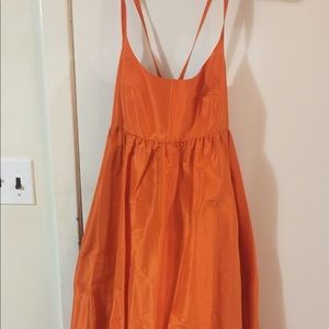 COPY - J crew orange Dress